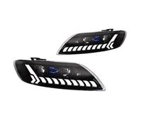 Front Light Assembly Assy For Q7 2006-2015 Headlights DRL Hella 12V H7 LED Bi Xenon Bulb Fog Lights Decoratio Car Supplies Accessory Head Lamp(2010-2015 no AFS)