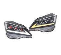 Front Light Assembly Compatible With Toyota For Crown 12th Gen 2003 2004 2005 2006 2007 2008 DRL Animation Front Lamps Headlight Assembly With Demon Eyes