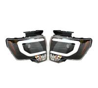 Front Light Assembly For F 150 For Raptor LED Headlights 2009-2019 DRL Turn Signal Lamp Car Styling Head Lamp Case Fog Lights Car Front Lights(Headlight 2009-14)