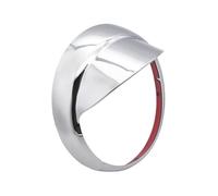 Front Light Lamp Grill Guard Protector For Vespa For GTV 250 300 For LXV150 2013-2018 2016 2017 Motorcycle Headlight Trim Ring Headlamp Fairing Mask Cover Guard(Silver plating)