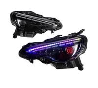 Front Lights with Sequential Turn Signal Car Front Headlights Lamps For BRZ 2012-2020 Left + Right Headlights Assemblies Daytime Running Light Car Accessories