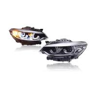 Front Lights with Sequential Turn Signal For BMW 2 Series F22 Headlight 2014-2019 LED Projector Car Lamps Daytime Running Lights Dynamic Turn Signals(Left)