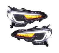 Front Lights with Sequential Turn Signal For GT86 2012-2020 Car Headlight Auto Head Lamp Reverse Brake Fog Front Lights Daytime Running Light 2pcs/Set