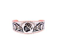 FRONT LINE JEWELRY Artisancrafted Native American Bracelets Cuffs - Bear Bracelets Bear Claw Bracelets Paw Bracelets Adjustable Bracelets Copper Bracelets Men and Women Bear Gifts
