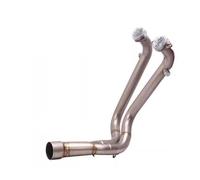 Front Link Pipe For Benelli For Leoncino 800 BJ800 Motorcycle Exhaust Connection Escape Connect Muffler(Stainless steel)