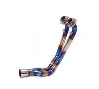Front Link Pipe For Benelli For Leoncino 800 BJ800 Motorcycle Exhaust Connection Escape Connect Muffler(A Titanium Alloy)