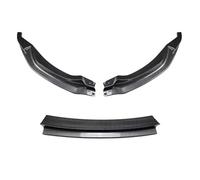 Front Lip Splitter 3PCS Car Front Bumper Lip Spoiler Splitter Diffuser Splitter Cover Gurad Body Kits Tuning For BMW For M3 F80 For M4 F82 F83 2015-2020(Carbon Fiber Look)