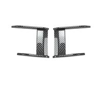 Front Lip Splitter Bumper Lip Side Spoiler Splitter Cover Wind Knife Body Kit For Bmw 1 Series F40 120i 128ti 118i M135i 2019+ For(Carbon Fiber Look)