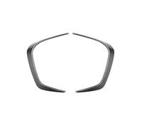 Front Lip Splitter Car Front Wind Knife Blade Spoiler For BMW 2 Series Coupe G42 Sport 2022+ ABS Plastic Body Exterior Guard Trim Auto Stickers(Carbon Look)