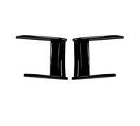 Front Lip Splitter For Bmw 1 Series F40 120i 128ti 118i For M135i 2019+ 1 Pair Bumper Lip Side Spoiler Splitter Cover Car Bumper Lip Splitter(Glossy Black)
