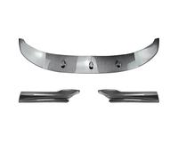Front Lip Splitter For BMW 5 Series F10 F11 520 523 525 535 530 2011-2017 Car Front Bumper Lip Spoiler Splitter Diffuser Car Front Spoiler(Rhd Gray)