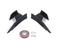 Front Lip Splitter For BMW F80 For M3 For F82 For M4 6pcs Carbon Fiber Car Styling Accessories Front Bumper Lip Fin Splitter Spoiler Canard Sticker Front Bumper Spoiler(Brilliant black)