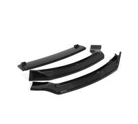 Front Lip Splitter For Fusion For Mondeo 2013-2016 Lip Diffuser Body Kit Front Bumper Splitter Protector Cover Car Bumper Lip Splitter(Glossy Black)