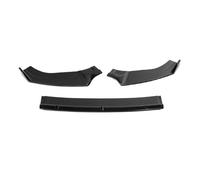 Front Lip Splitter For VW For Golf For MK7 7.5 For GTI R For GTD Front Bumper Lip Diffuser Splitter Protector Cover Kit Car Bumper Lip Splitter(Glossy Black)