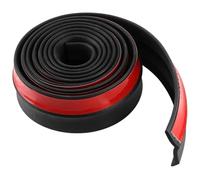 Front Lip Spoiler Car Front Bumper Splitter 60mm Width Rubber Strip 2.5M Lip Exterior Mouldings Universal Skirt Protector