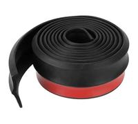 Front Lip Spoiler Car Front Spoilers Universal 60mm Width Rubber Strip 2.5M Bumper Lip Exterior Mouldings Skirt Protector