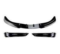 Front Lip Spoiler For BMW 3 Series E90 E91 320i 330i Tech For LCI 2009-2012 Front Bumper Side Splitter Cover Lip Air Vent Intake Spoilers Guard Trim(1 Set Black)