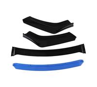Front Lip Spoiler Protector For Civic Car Front Bumper Lip Splitter Spoiler Diffuser Kit(Blue)