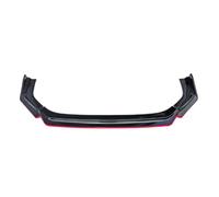 Front Lip Spoiler Protector For Civic For TYPE 2022 Front Bumper Lower Lip Spoiler Splitter(Black Red)