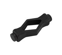 Front Load Washer Door Prop, Magnetic Washing Machine Door Holder, Keep Washer Door Open, Mouth Shape Strong Magnet Washer Door Stop Prop, Fits Most Washing Machines (Black)