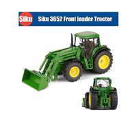 Front Loader Tractor Siku 3652 Toy Car For Children 1/32 Farm Agricultural Model Truck Diecast Engineering Miniature Gift Boys