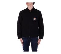 Front Logo Zip Coat Cotton - male - Carhartt Wip - Light Jackets - Black - L - Jackets L