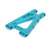 Front Lower Arm 1/10 RC Parts for 4WD Optima, Beautifully Designed Red/Yellow Front Lower Arm Accessories, 2PCS Aluminum Alloy, Suitable for Model Car Fans (Blue)