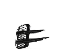 Front Lower Bumper Grille For Land For Rover For Range For Rover Evoque 2019-2022 LR114729 LR114728 1Pcs Left/Right Gloss Black Car Front Bumper Grille Front Radiator Grille(Left)