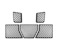 Front Lower Bumper Grille Mesh Guard Set Of 5 Pieces Compatible With For BMW G87 M2 Produced After June 2023(Matte Black)