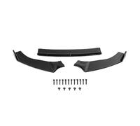 Front Lower Bumper Lip Spoiler Splitter Diffuser Cover Guard Protector Compatible with Golf MK7 .5 GTI R GTD (Not Compatible with 7/7.5) 2014-2019(Gloss Black)