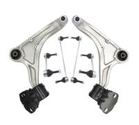 Front Lower Control Arm Ball Joint Sway Bar Kit 6Pcs Compatible With Ford Fusion Lincoln MKZ 2013-2016