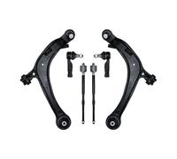 Front Lower Control Arm Ball Joints Tie Rods Suspensions 6pcs Kits Compatible For Honda Odyssey 2011 2012 2013 2014-2017