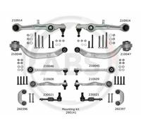 Front Lower Control Arm Set Complete for Audi A4 B6 B7 8E