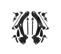 Front Lower Control Arm with Ball Joints Tie Rod End Link 12pcs Suspension Sets Compatible For Mazda 3 2010 2011 2012 2013
