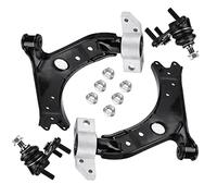 Front Lower Control Arms Suspension Kit Fits for Audi A3 2006-2013, Fits for Volkswagen EOS 2007-2016, for Golf 2010-2014, for GTI 2007-2014, for Jetta 2006-2014, for Rabbit 2006-2009, 2008 R32-4pcs