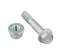 Front Lower Suspension Arm Wishbone Pinch Bolt,Metal Suspension Control Pinch Bolt Compatible With For Nissan For Juke NV200 For Tiida, OE Number 40178-AX06C