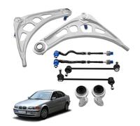 Front Lower Wishbone Control Arms Full Kit For BMW 3 Series E46 COUPE (98-08)
