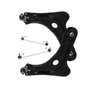 Front Lower Wishbone Kit, Control Arm Assembly with Ball Joint and Drop Links for Peugeot 208 MK1 2012-Date, Vehicle Specific Fit, APH_ASA2595+ASA2596+ALB3536+ALB3536_145