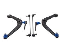 SUSPENSION CONTROL ARM WISHBONE+STABILISER LINK+TIE ROD END for PEUGEOT 206