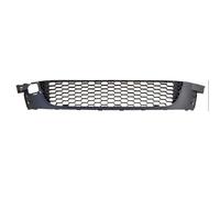 Front Main Radiator Grille Compatible With VW For Scirocco 2009 2010 2011 2012 2013 2014 Black Bumper Racing Grills Lower Middle Mesh Grille