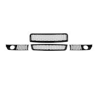 Front Main Radiator Grille For A4 B6 2002 2003 2004 2005 Car Front Bumper Grills Assembly Honeycomb Front Upper Lower Grille Mesh OEM 8E0807681 8E0807682