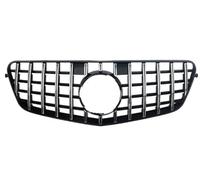 Front Mask Grille Bumper Grill Facelift Body Kit Tuning Accessories For Mercedes For Benz E Class W212 2009-2015 E260 E300 E350 E200 Air Vent Grille Cover(09-12 GT Silvery)
