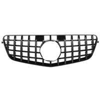 Front Mask Grille Bumper Grill Facelift Body Kit Tuning Accessories For Mercedes For Benz E Class W212 2009-2015 E260 E300 E350 E200 Air Vent Grille Cover(09-12 GT Black)