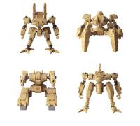 Front Mission Structure Arts 1/72 Scale Plastic Model Kit Series Vol. 6 Box Product, 1 Box = 4 Pieces, Total 4 Types (Includes First Production Bonus)