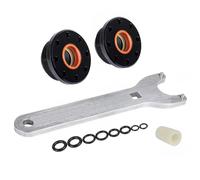 Front Mount Hydraulic Steering Cylinder Seal Gland Kit with Pin Wrench HS5157 Suitable for HC5340 HC5341 HC5342 HC5343