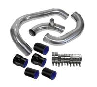 Front Mount Intercooler Piping Compatible with Audi A4 B5 1.8T 1998-2001(Black)