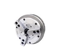 Front-Mounted Three-Claw Pneumatic Chuck can Support CNC Lathe Drilling and milling 250 Machining Center BK130 160 200(BK130TQ Double Valve Inner Hole 25)