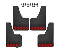 Front Mud Flaps For Suzuki For Swift 1 2 For GTI GLX Sport For Alto For Vitara For Ignis SX4 Aerio Kei For Daewoo Magnus Set Mudflaps Prevent Stone Chips(4Pcs - Stickers)