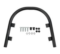 Front Mudguard Crash Bar Heavy Duty Black Steel Motorcycle Bumper Protector for GTS250 GTS300 GTV300 with Screw Kit