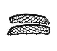 Front Net 2pcs Front Fog Lamp Grille Glossy Black Car Front Fog Light Grille Grill Cover For A3 8P 2009 2010 2011 2012 2013 Front Grille(2pcs C)